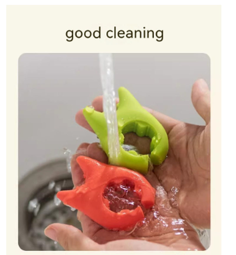Multifunctional Spatula Holder Silicone Anti-Overflow Spoon Holder Cooking Pot Anti-Scalding Clip Kitchen Gadgets