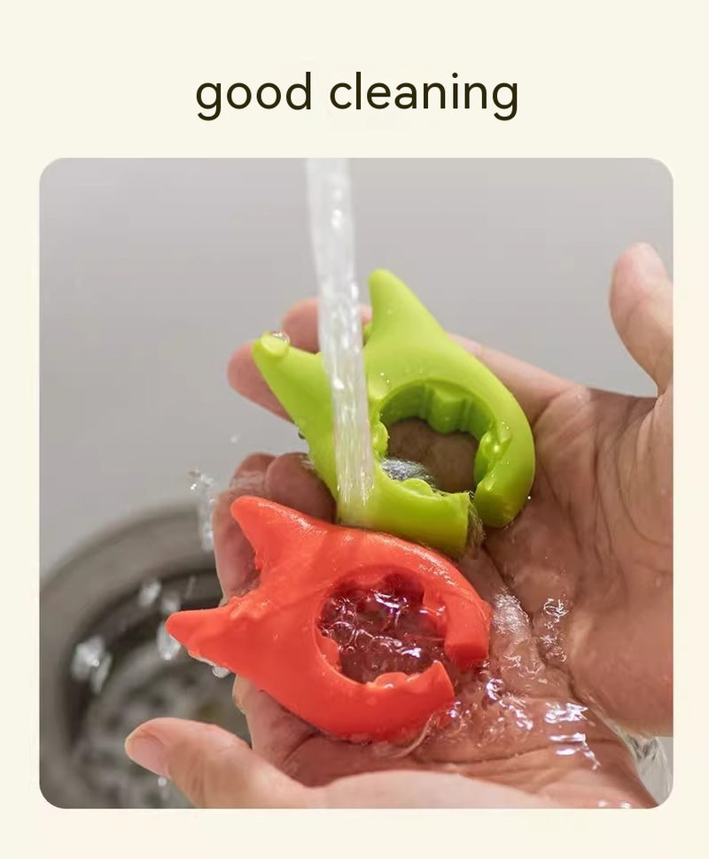 Multifunctional Spatula Holder Silicone Anti-Overflow Spoon Holder Cooking Pot Anti-Scalding Clip Kitchen Gadgets